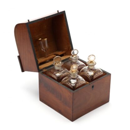 Antique English Tantalus Set - Image 3